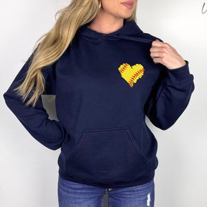 Personalized Softball Sweatshirt: Custom Name & Number, Game Day Hoodie image 8