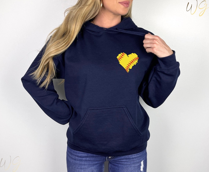 Personalized Softball Sweatshirt: Custom Name & Number, Game Day Hoodie image 8