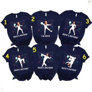 Custom Face Birthday Shirt, Birthday Photo Shirt, Custom Photo Shirt, Birthday Party Group Shirt, Matching Birthday Party Group Shirt