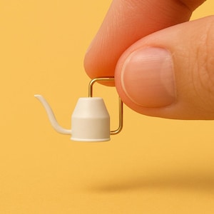 Miniature Watering Can: 1/12 Scale Dollhouse STL File (Digital Download)