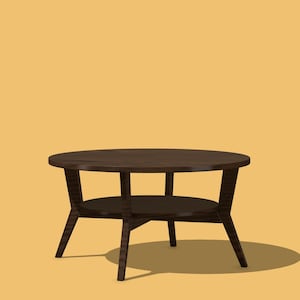 Miniature Coffee Table 1/12 Scale: Dollhouse Furniture STL File (Digital Download)