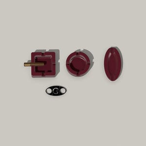 Miniature Ashtray and Cutter 1/12 scale - Digital STL files for 3d Printing