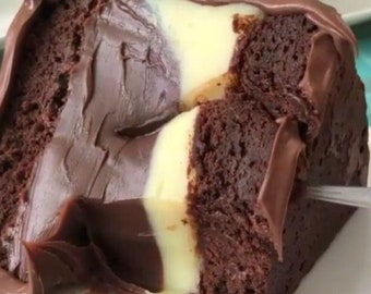 The Most Amazing Classic Chocolate Cake RECIPE Instant Download