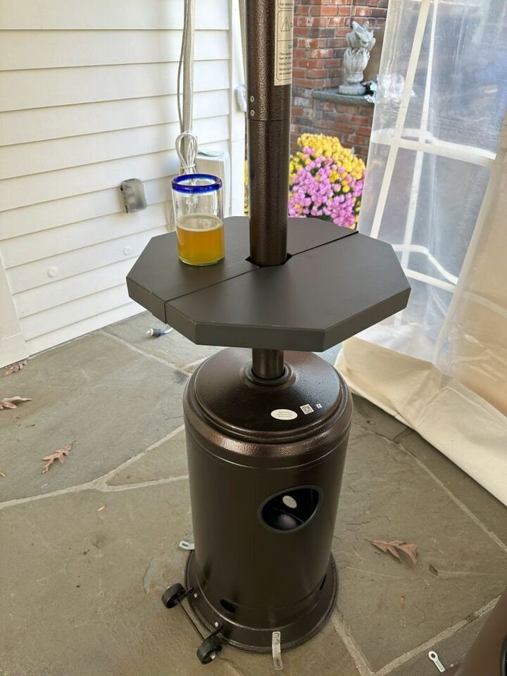 Outdoor Propane Patio Heater Table, Clampon, Basement Pole Table