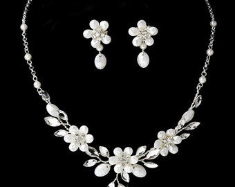 Floral Bridal Jewelry Set