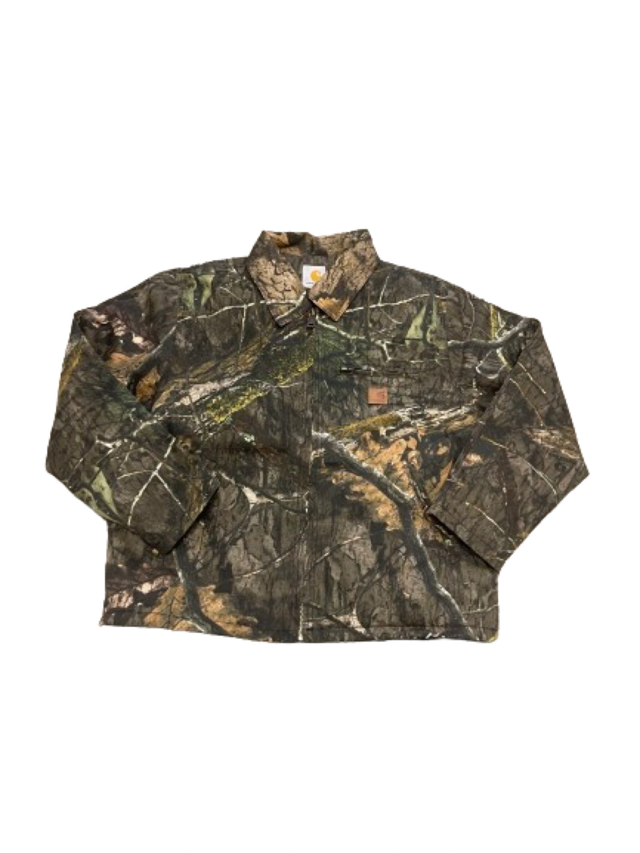 Carhartt wexford camo shirt jacket top