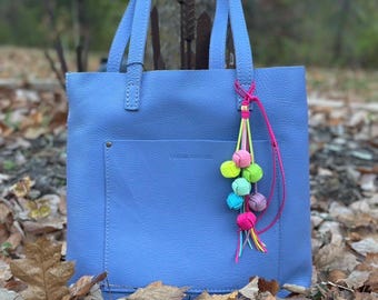 All seasons!! Monkey fist dangles for purse, bag, keychain, or anything needing some bling!! Bag charm for you or makes a perfect gift.