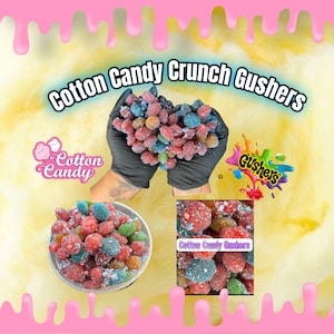 Cotton Candy Crunch Gushers