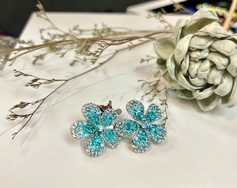 Daisy magnetische Kristall Farbverlauf magnetische Haarspange, Made in Korea,