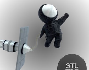 Astronaut Paper Holder Digital STL File Digital Model Printable File