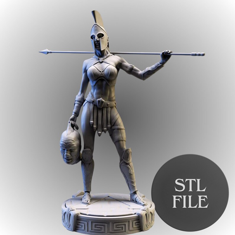 Leonis Giant Girl Digital STL File Digital Model Printable File - Etsy