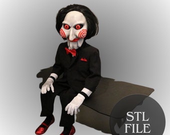 Billy The Doll Cosplay digitale STL-Datei Digitales Modell druckbare Datei