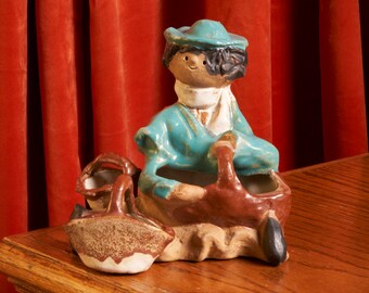 Vintage Metlox Pottery Poppet Tina the Costumed Girl Figurine - Etsy