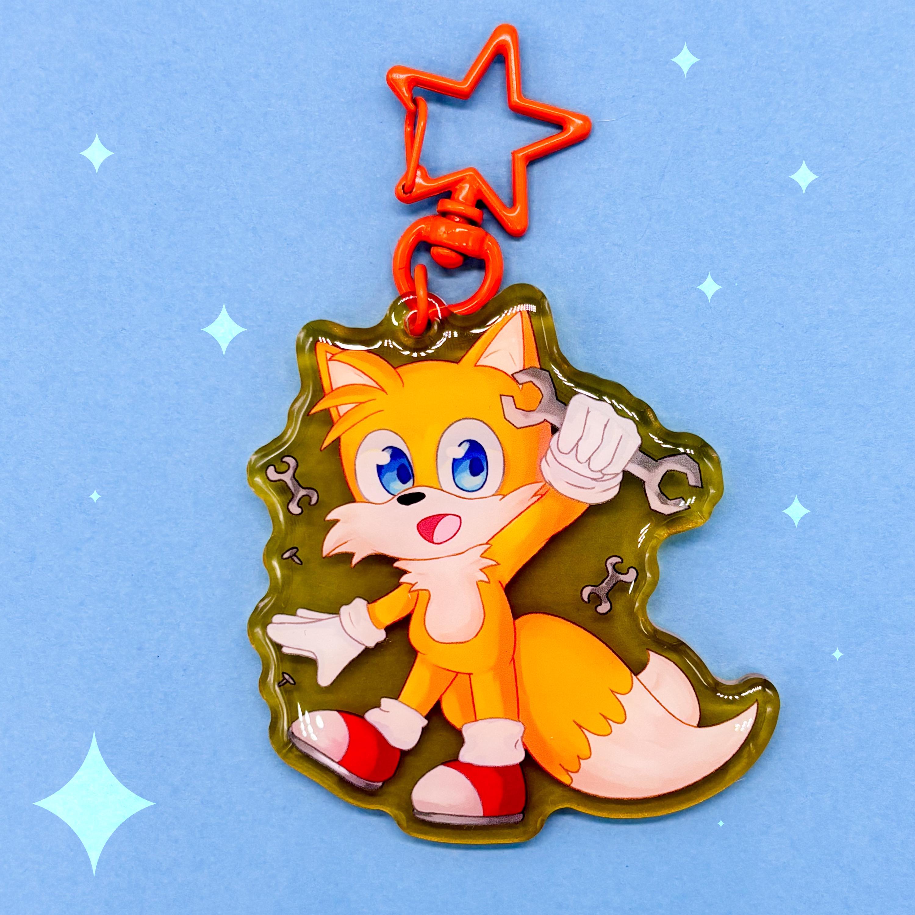 Sonic the Hedgehog Acrylic Keychains - Etsy