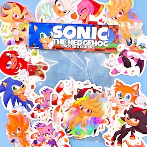 Pacchetto adesivi Sonic the hedgehog