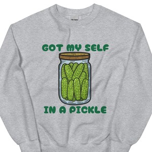 Pickle Lover T-shirt, Funny Pickle Shirt, Pickle Sweater Gift, Pickle Sweatshirt.  Pickle Crewneck.