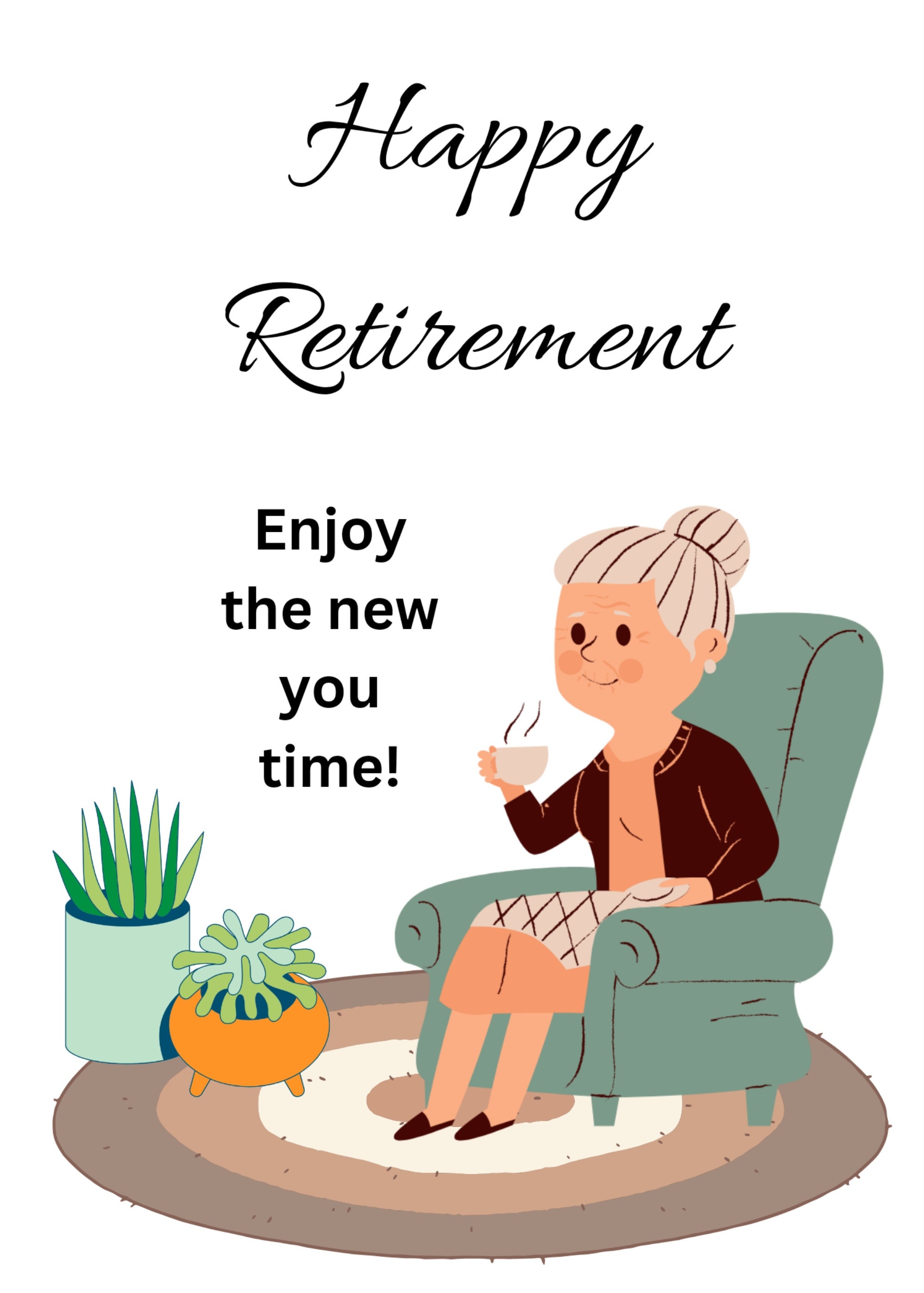 Happy Retirement, Enjoy Your You Time - Etsy, image size:2000x2799