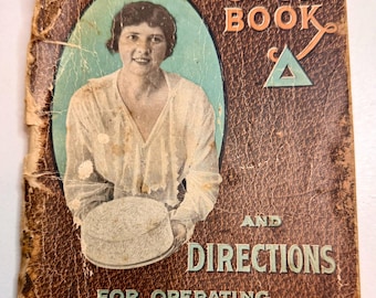 Vintage Cookbook | New Perfection Cookbook & Direction for Operating Oil Stoves