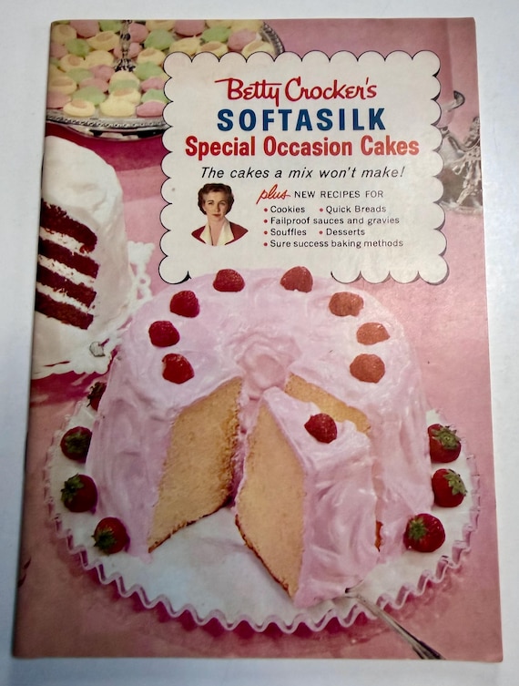 Vintage Cookbook - Betty Crocker's Softasilk Special Occasion Cakes | 1957