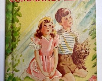 1943 Vintage Rand McNally Book, The 10 Commandments, Religious