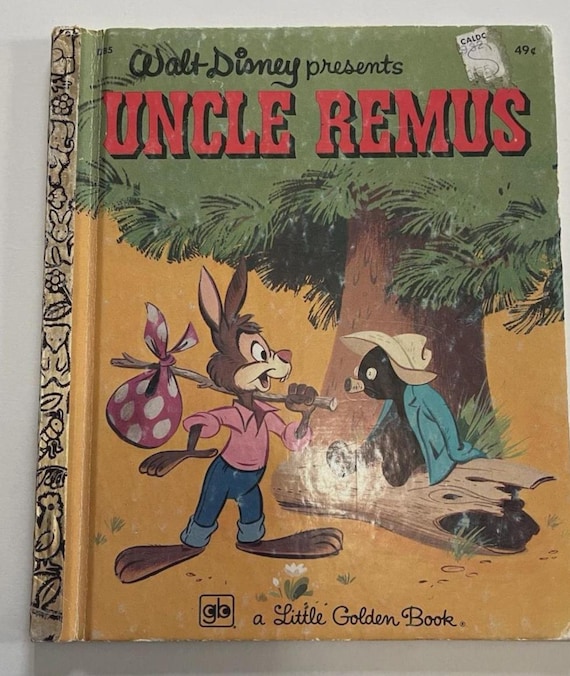 Vintage Walt Disney's Uncle Remus Little Golden Book, 1974