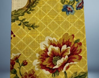 Handmade Junk Journal: Vintage Gold Floral Theme, Hardcover