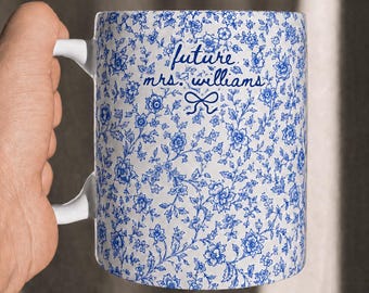 Future Mrs Mug – Engaged Mug, Bride to Be Gift, Custom Coffee Mug, Bridal Shower Gift, Engagement Gift Mug, Bride Mug