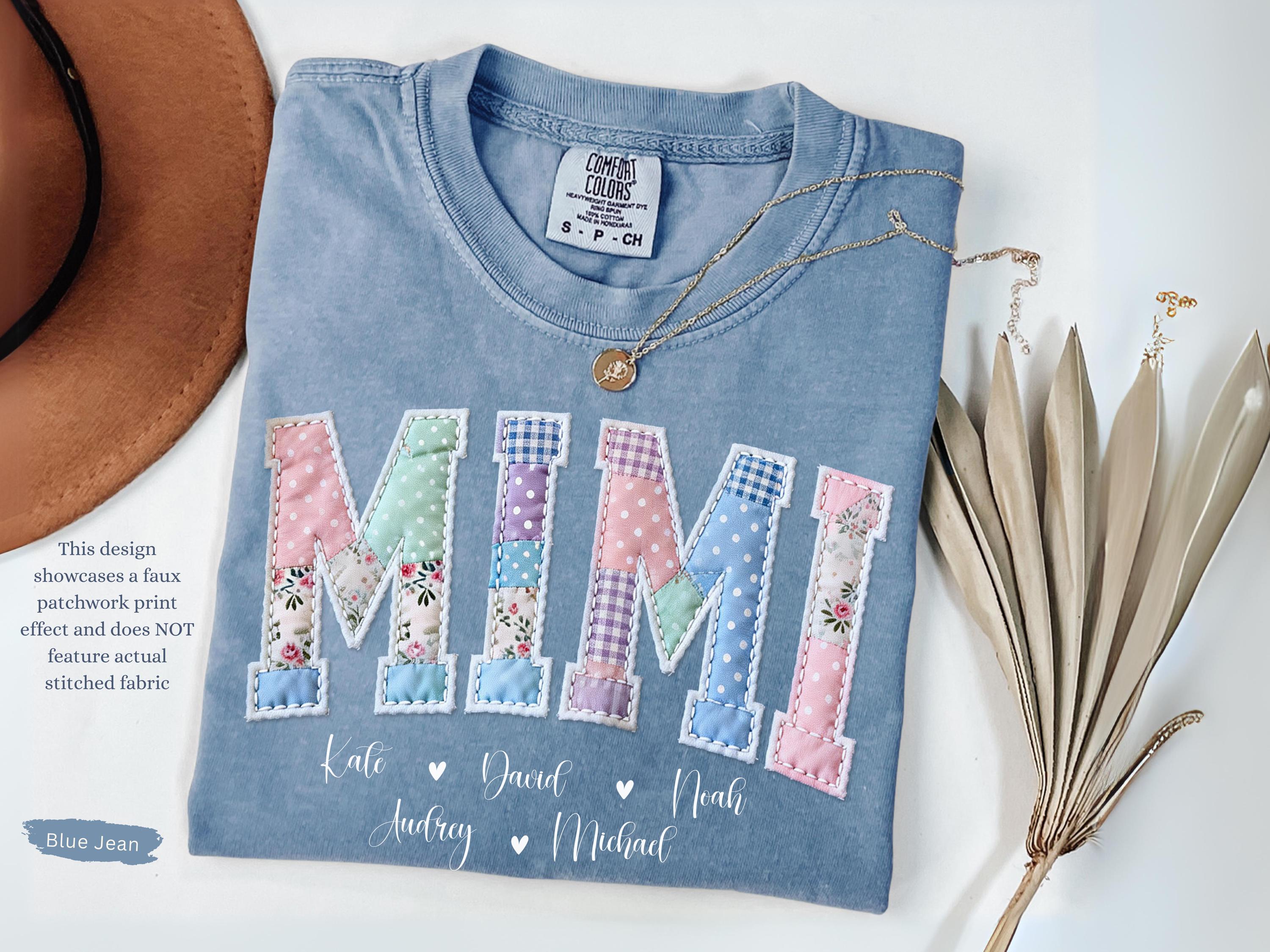 Patchwork Name Shirt - Etsy