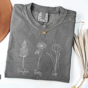 Subtle FDT Comfort Colors® Shirt, FDT Shirt, Funny Anti Trump Shirt, Anti Democrat Shirt, Liberal Shirt, Funny Political Shirt, FDT Flower