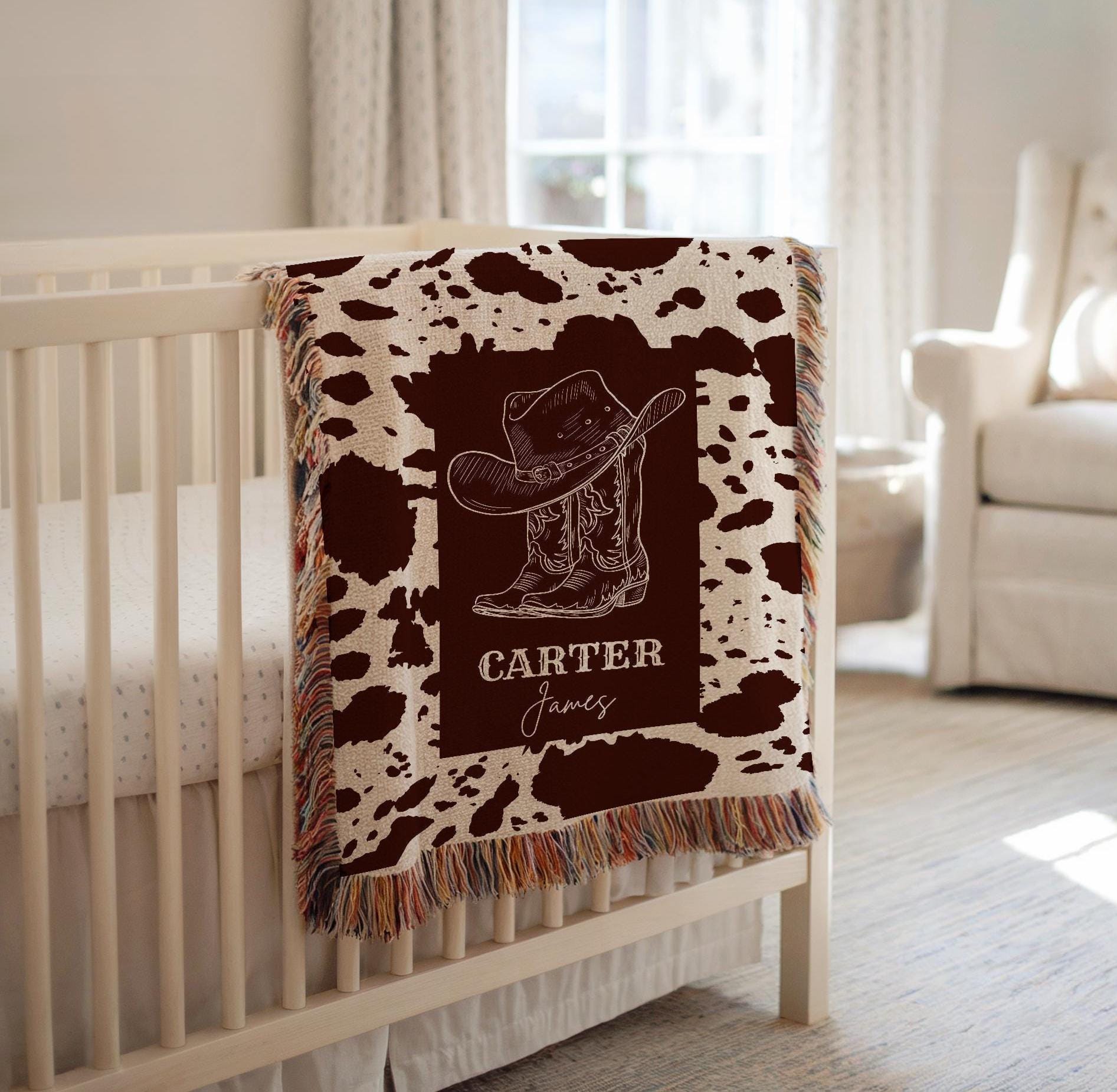 Western Crib Diapers Newborn Western Cowboy Baby Changing Pad