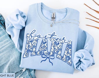 Foster Mama Sweatshirt, Foster Mom Gift, Chinoiserie Mama Shirt, Foster Adoption Shirt, Mother's Day, Adoptive Mom Shirt, Angel Mama tshirt