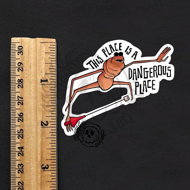 Marcus the Vrchat Worm Sticker Pack - Glossy Vinyl Sticker for Laptops ...