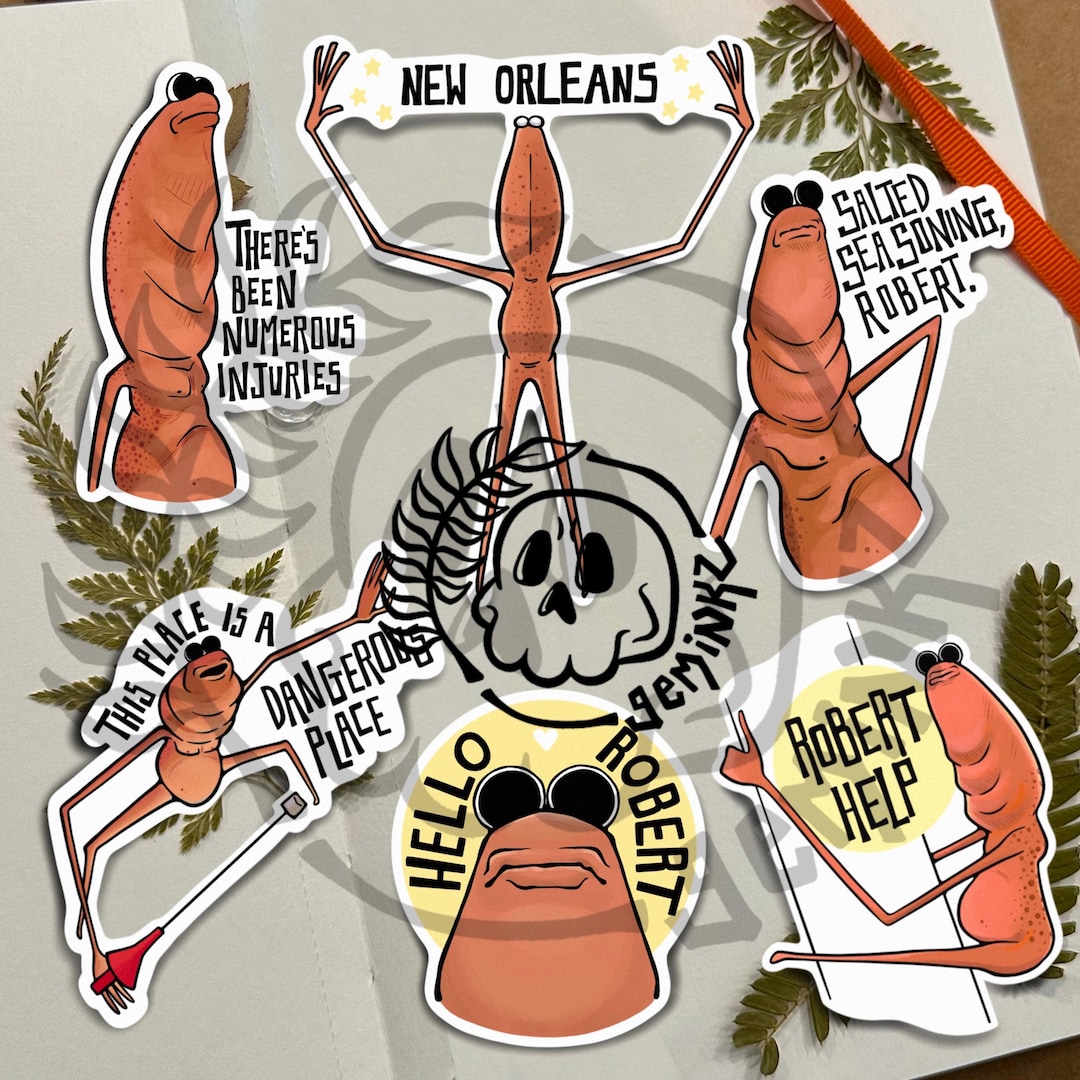 Marcus the Vrchat Worm Extended Sticker Pack: Glossy Vinyl Decals - Etsy