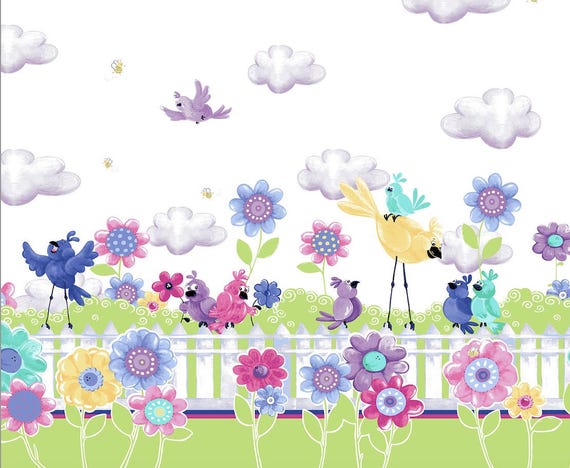 Bird's Buddies Fabric Collection by Susybee for Clothworks SB20381-100