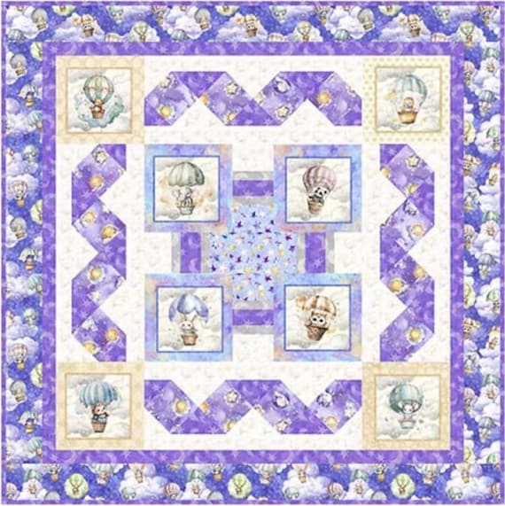 Moving Along Quilt Kit – Oh The Places Quilt Kit