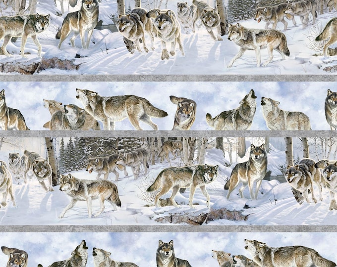 Northcott – Wild at Heart Fabric Collection DP28191-42 Running Yardage