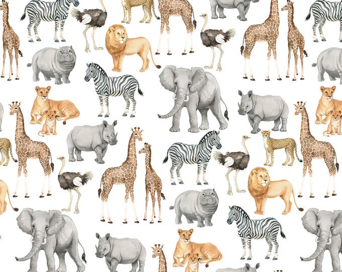 Northcott Wild One Fabric DP27688-92