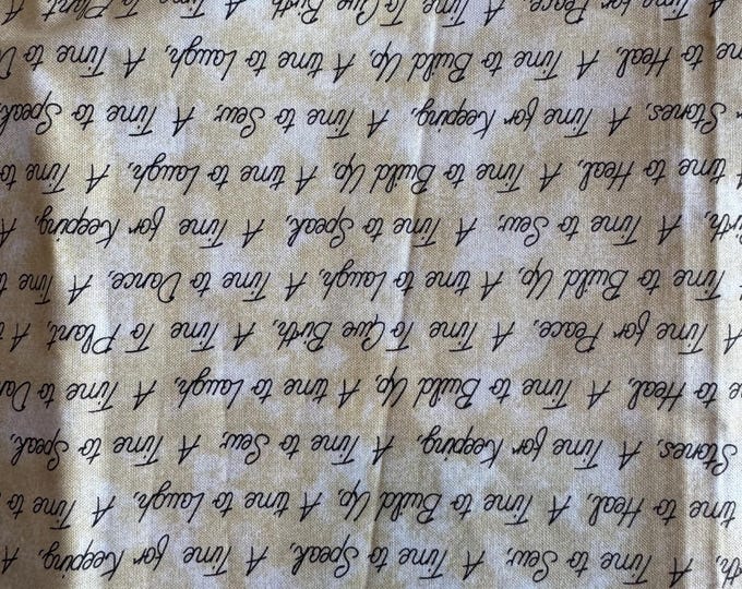Tidings of Great Joy – Script Text Fabric By J. Wecker Frisch for Quilting Treasures 159