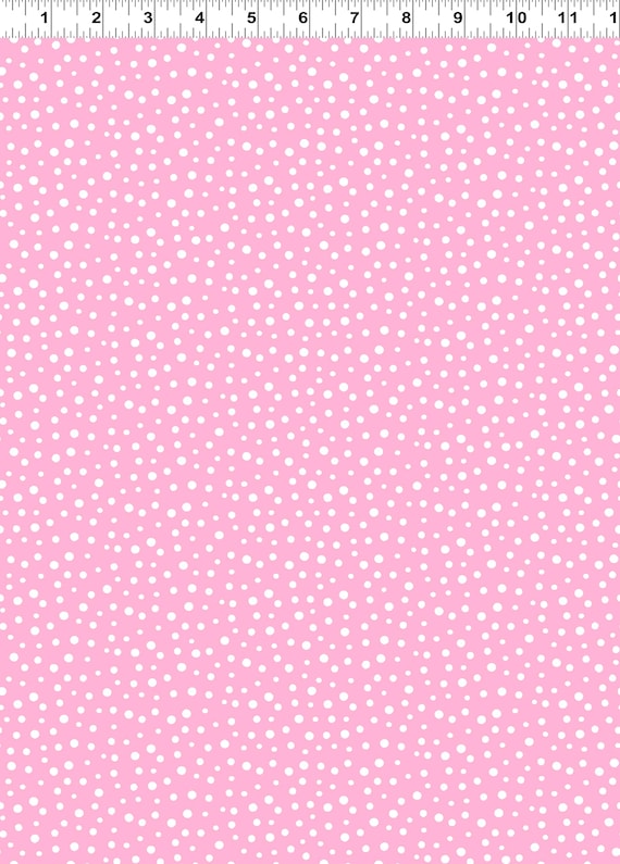 Clothworks Susybee Fabric Irregular Dot Fabric Collection SB20171-520 Pink
