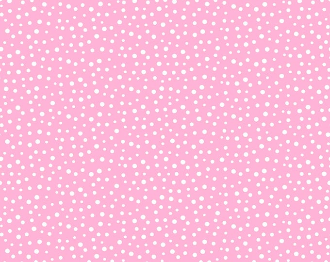 Clothworks Susybee Fabric Irregular Dot Fabric Collection SB20171-520 Pink