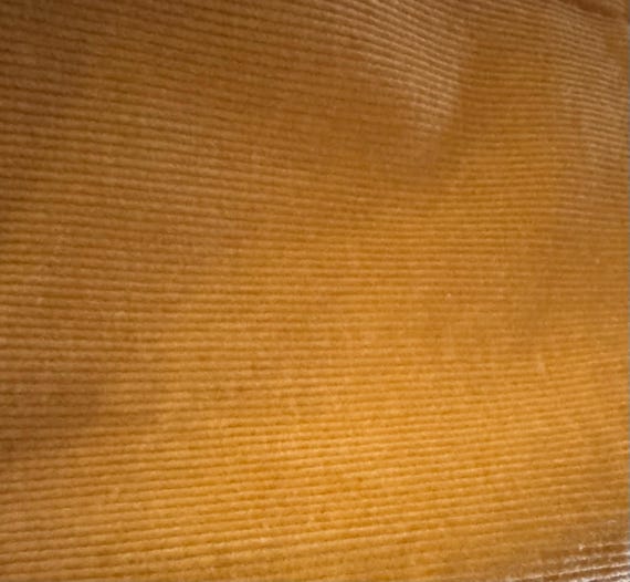 Burnt Orange Corduroy Fabric – Soft Textured Solid 331