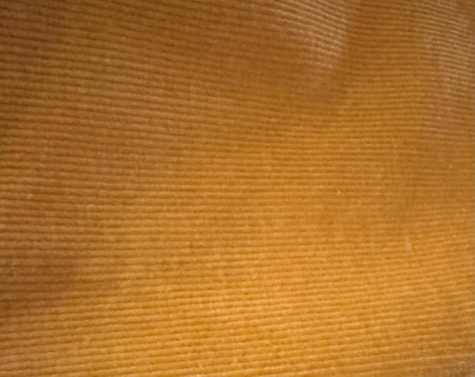 Burnt Orange Corduroy Fabric – Soft Textured Solid 331