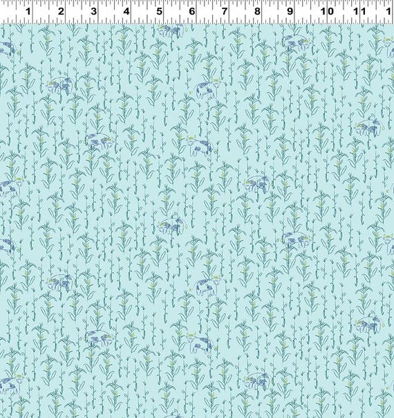 Clothworks Y4640-103 - Little Boy Blue Fabric