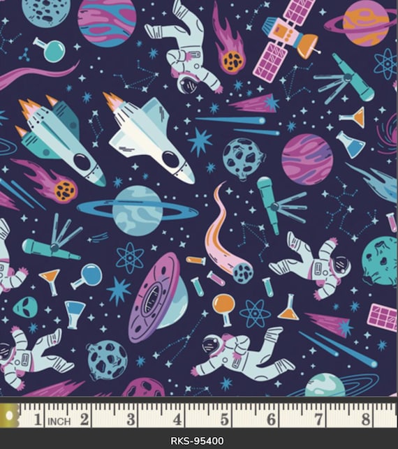 Art Gallery Fabric - Rocket Science RKS-95400