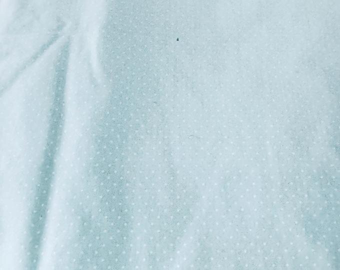 Light Mint Mini Dot Cotton – Half Yard Increments  337
