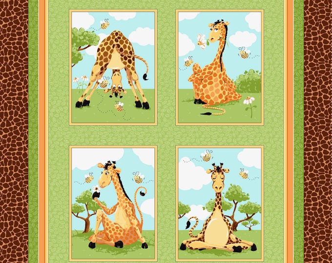 Susybee Fabric Zoe II 36" Framed Panel SB20357-280
