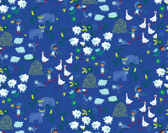 Clothworks Y4637-31 - Little Boy Blue