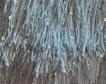 4” Sequin Tassel Fringe Trim