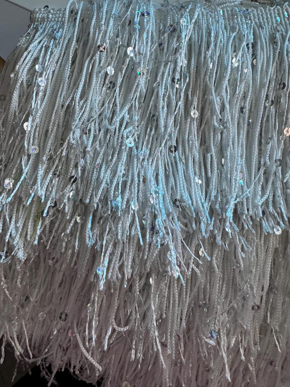 4” Sequin Tassel Fringe Trim