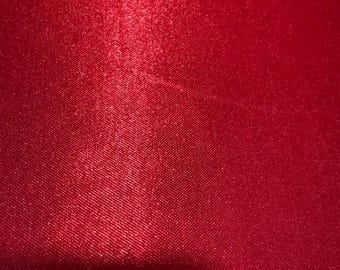 Deep Red Satin Fabric – Luxurious and Elegant 210B